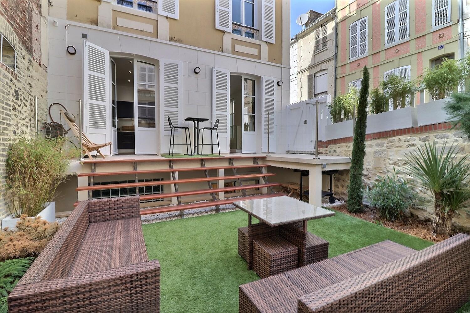 Havre De Paix & Jardin Quartier Bonsecours Fibre Appartement